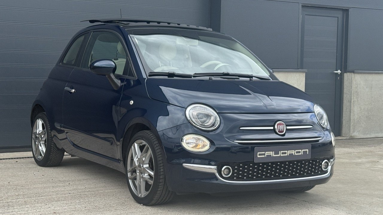 Fiat 500 1.2 AUTOMAAT – PANO OPEN DAK / CARPLAY / LICHTMETALEN VELGEN